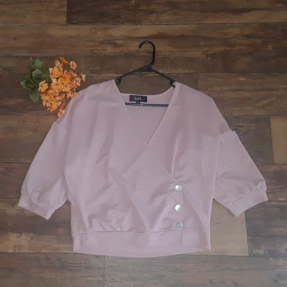 Rose Quarter Sleeved Blouse